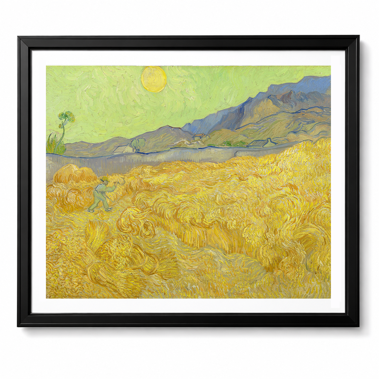 Wheatfield with a Reaper