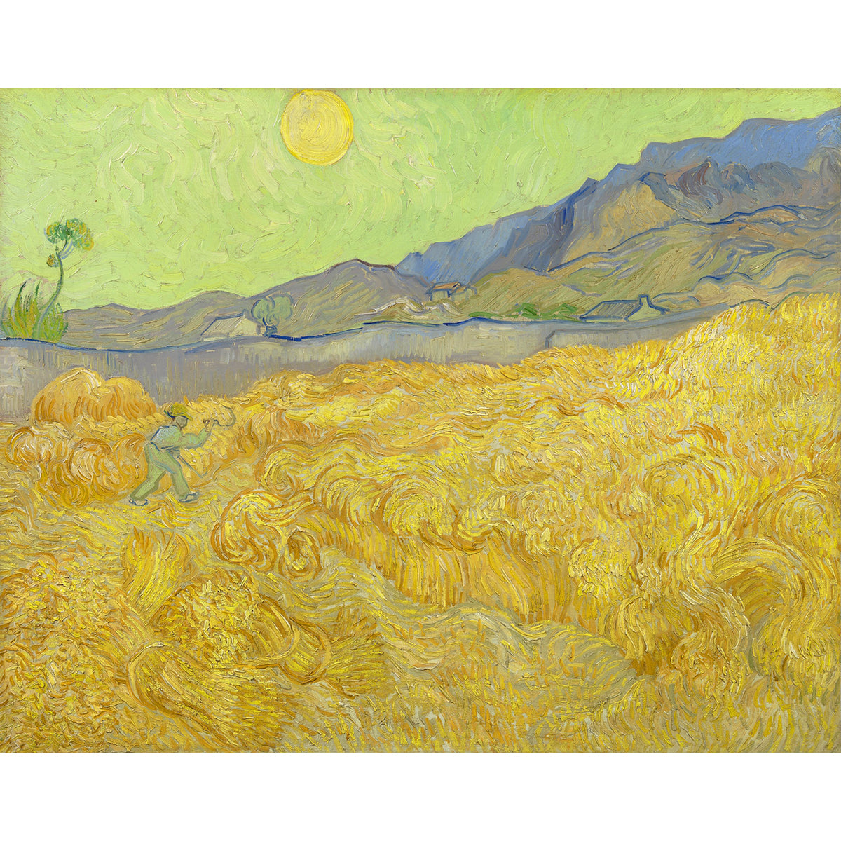 Wheatfield with a Reaper