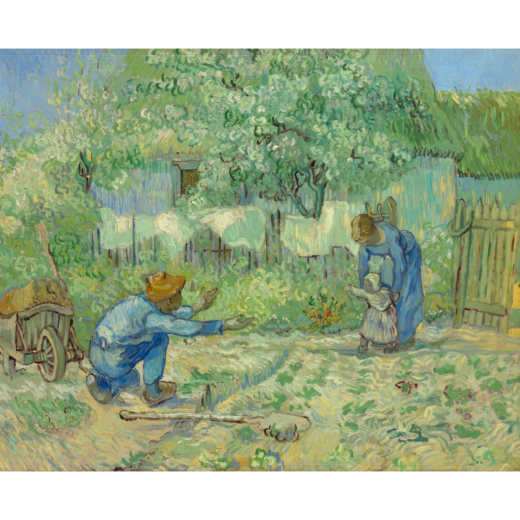 First Steps, after Millet
