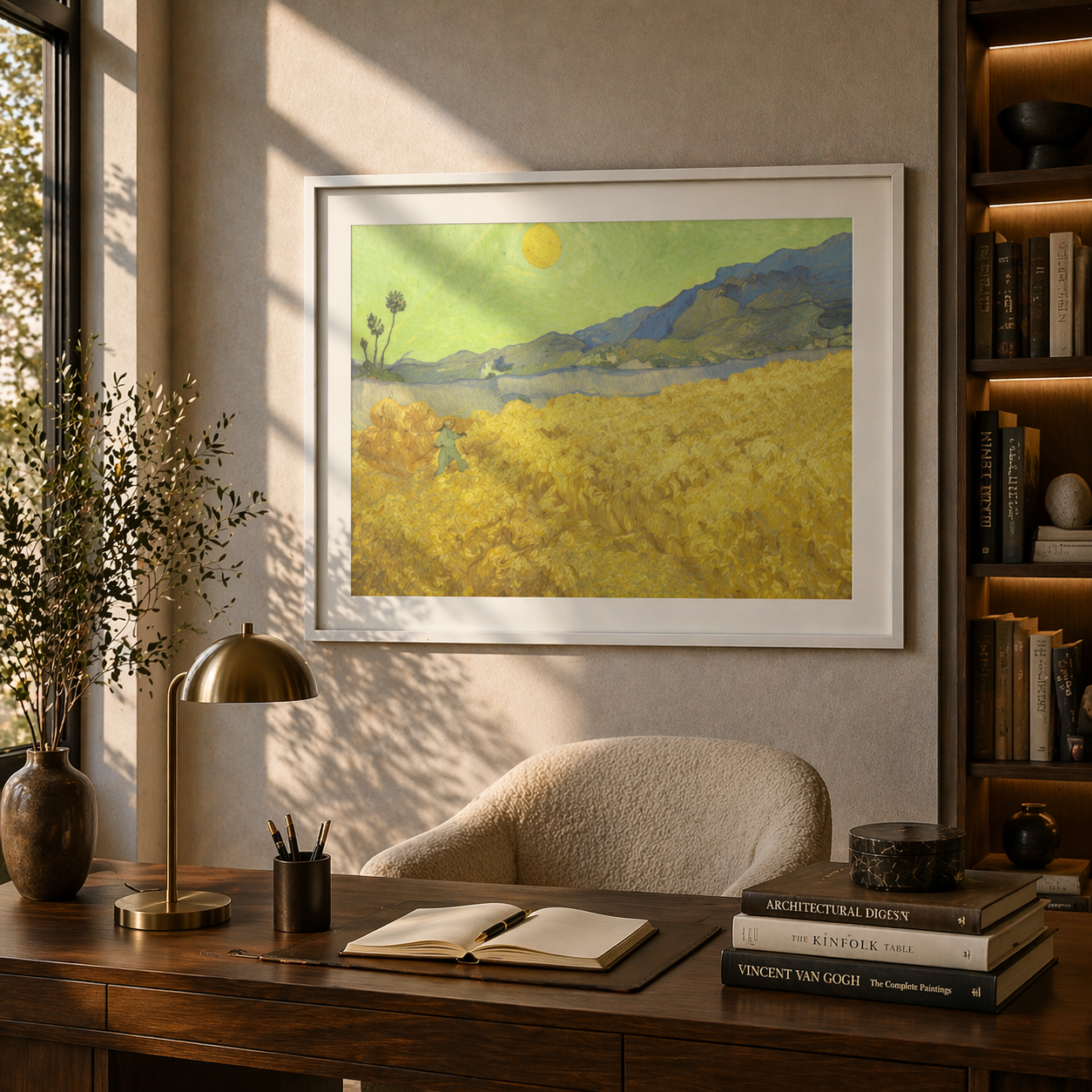 Wheatfield with a Reaper