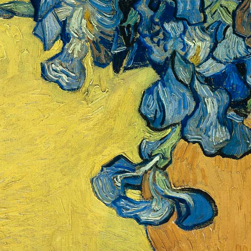 Irises (Van Gogh Museum Version)